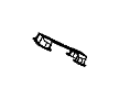 View BRACKET. Grab Handle. Left.  Full-Sized Product Image