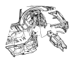 Image of NUT. Push-On Spring, 3, Spring Push On. M6X1.0. Inner, Mounting, Outer. [3.0L V6 24V VVT Engine]. image for your Dodge