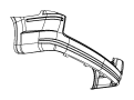 68048162AD Bumper Cover (Rear, Upper, Lower)
