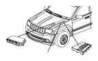 Image of MODULE. Powertrain Control. Generic. image for your 2003 Chrysler 300 M  