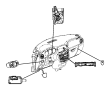 Image of Door Mirror Switch image for your 2016 Chrysler Town & Country   