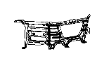 View Bumper Face Bar Mount (Lower) Full-Sized Product Image