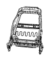 Image of BOLT. Hex Flange Head. Export, Mounting, Right Hand Drive. [JEEP 70TH ANNIVERSARY. image for your Jeep Wrangler  