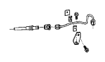 Image of TUBE. Fuel Injector Supply. [Export Emissions] To. image for your 2004 Dodge SPRINTER   