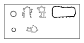 Engine Crankcase Cover Gasket Set
