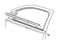 View Door Window Belt Weatherstrip (Front) Full-Sized Product Image