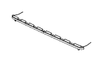 View DEFLECTOR. Sunroof Wind. Left.  Full-Sized Product Image