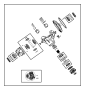 View BEARING KIT. Drive Pinion. Inner, Rear.  Full-Sized Product Image