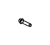 Image of BOLT. Hex Flange Head. M18X2.50X50.00. Mounting.  [5th Wheel/Gooseneck. image for your 1999 Chrysler 300 M