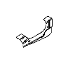 Image of BRACKET. Fender Mounting Front. Right. image for your Chrysler