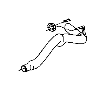 Image of Exhaust. Pipe. Tail. Exhaust Pipe. Exhaust. image for your 1997 Dodge Dakota   