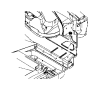 Grommet. Trim. Trunk. Net. Cargo. Panel. (Rear). A rubber ring with a.