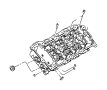 Image of HEAD. Cylinder. Left. Partial Machined. image for your 2005 Chrysler Sebring SEDAN  