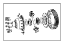 View GEAR. Differential Ring, Transmission FINAL DRIVE 79 teeth.  Full-Sized Product Image