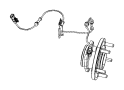 Image of SENSOR. Anti-Lock Brakes. Front, Right or Left. [5,500# Front Axle], [5. image for your Dodge
