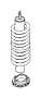 Image of SHOCK ABSORBER KIT, SHOCK ABSORBER PACKAGE. Suspension. Front. Right or Left.  [High Perform. image for your 2009 Jeep Compass