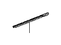 View WEATHERSTRIP. DOOR BELT OUTER. Rear Door. Right.  Full-Sized Product Image