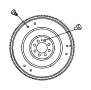 View PLATE. Backing, Flexplate or Flywheel Backing.  Full-Sized Product Image