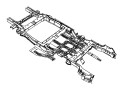 View REINFORCEMENT. Floor Pan Side Rail.  Full-Sized Product Image