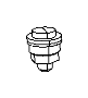 View STUD. Weld. M6x1x13. Left, Right.  Full-Sized Product Image