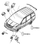 View SENSOR. Headlamp. Rear.  Full-Sized Product Image