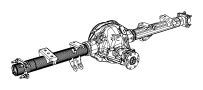 Image of Drive Axle Assembly image for your Mitsubishi