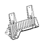 View Air Cleaner Bracket (Lower) Full-Sized Product Image