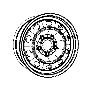View WHEEL. Steel. Front or Rear.  Full-Sized Product Image