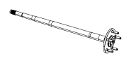 View Drive Axle Shaft Full-Sized Product Image 1 of 10