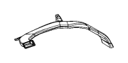 View Instrument Panel Air Duct (Front, Rear, Upper, Lower) Full-Sized Product Image