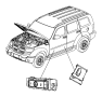 Image of SWITCH. Memory Selector. [Prem Vinyl Door Trim w. image for your Chrysler