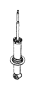 View ISOLATOR. Rear Suspension Spring. Lower.  Full-Sized Product Image