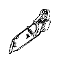 View SHIELD. Outboard, Passenger Outboard, Seat. Right.  Full-Sized Product Image