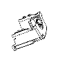 1JF89DK7AB Shroud. Steering Column. (Upper)