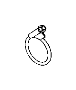 View Clamp. Pipe. Exhaust. (Front) Full-Sized Product Image 1 of 10