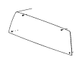 Image of Back Glass (Rear) image for your Ram 2500  