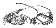 View MOLDING. Roof. Right.  Full-Sized Product Image