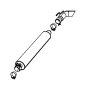 Pipe. Tail. Exhaust. Exhaust Tail Pipe Tip.
