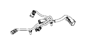 Image of WIRING. Used for: KNOCK, OIL PRESSURE, and TEMPERATURE SENSor.  After 07/19/10, Up to 07. image for your 2012 Dodge Grand Caravan CREW 3.6L V6