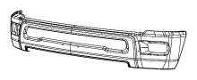 View Bumper Trim (Front, Upper, Lower) Full-Sized Product Image