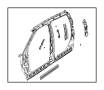 View Bracket. Panel. Uniside. (Front, Rear) Full-Sized Product Image