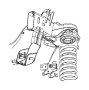 View SPRING. Front Coil. Left, Right.  Full-Sized Product Image