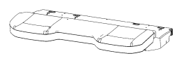 View Seat. Cushion. FOAM.  Full-Sized Product Image