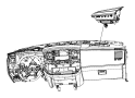 View AIR BAG. Passenger.  Full-Sized Product Image