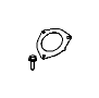 View GASKET. Exhaust, Exhaust Pipe, Flange. 3 Hole.  Full-Sized Product Image