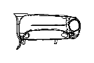 View DOOR. Passenger Air Bag.  Full-Sized Product Image