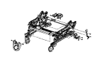 View Bracket. Seat. Adjuster. Temperature Controlled Blower Motor.  Full-Sized Product Image