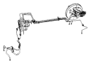 View TUBE. Brake. Right, Right Front.  Full-Sized Product Image