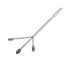 View ANTENNA. Used for: Base Cable And Bracket.  Full-Sized Product Image