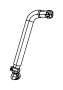 Image of HVAC Heater Hose image for your Dodge Charger  